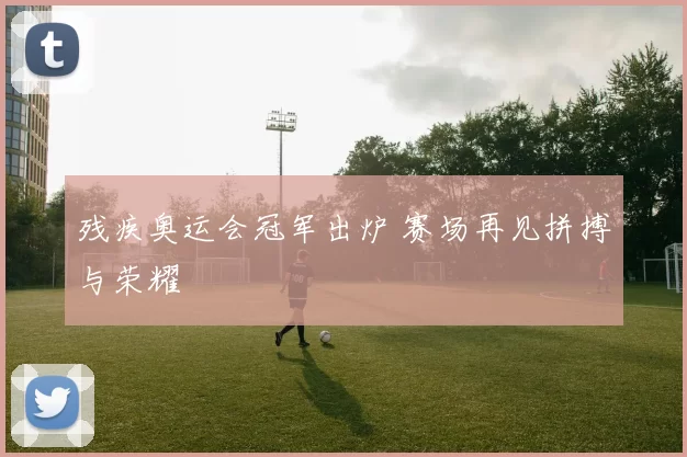 残疾奥运会冠军出炉 赛场再见拼搏与荣耀